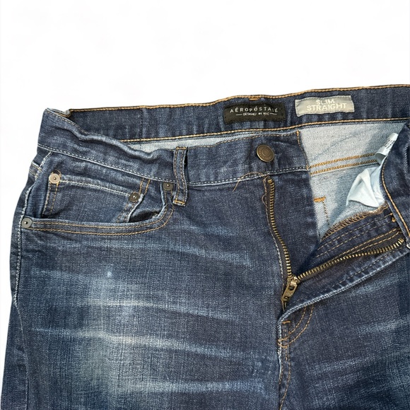EUC Aeropostale faded men’s jeans size 32W 30L - Picture 3 of 6